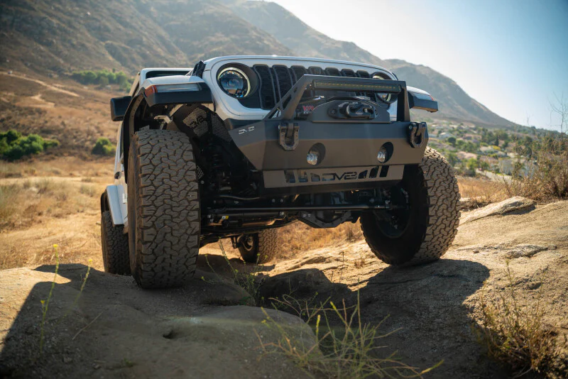 DV8 Offroad 2018+ Jeep Wrangler JL/Gladiator JT Front Differential Skid Plate - Image 4