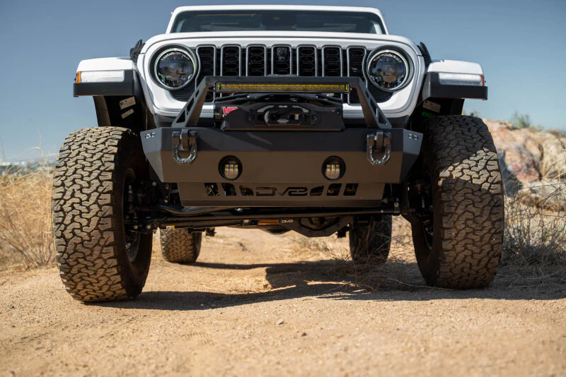 DV8 Offroad 2018+ Jeep Wrangler JL/Gladiator JT Front Differential Skid Plate - Image 5