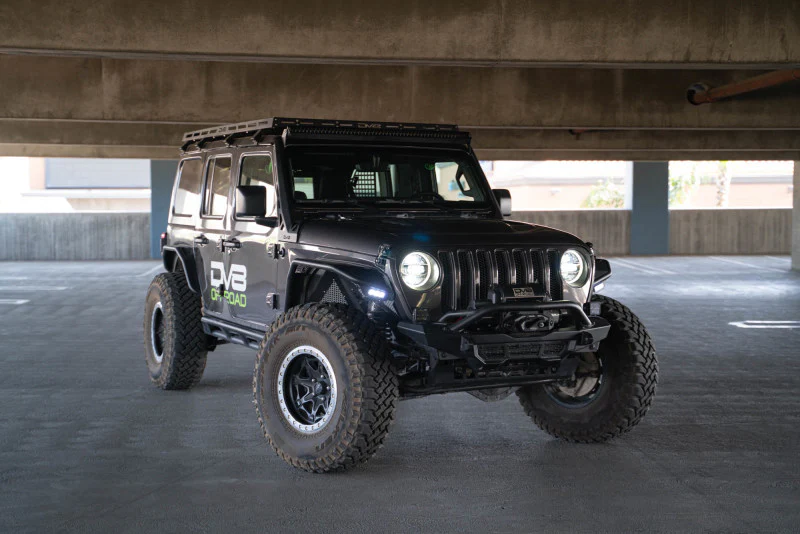 DV8 Offroad 2018+ Jeep Wrangler JL Light Bar Mount - Image 7