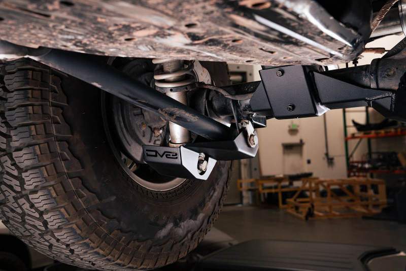 DV8 Offroad 2021-2022 Ford Bronco Rear Shock Guard Skid Plates - Image 2