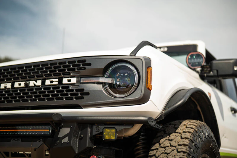DV8 Offroad 2021-2025 Ford Bronco Black Headlights - Image 13