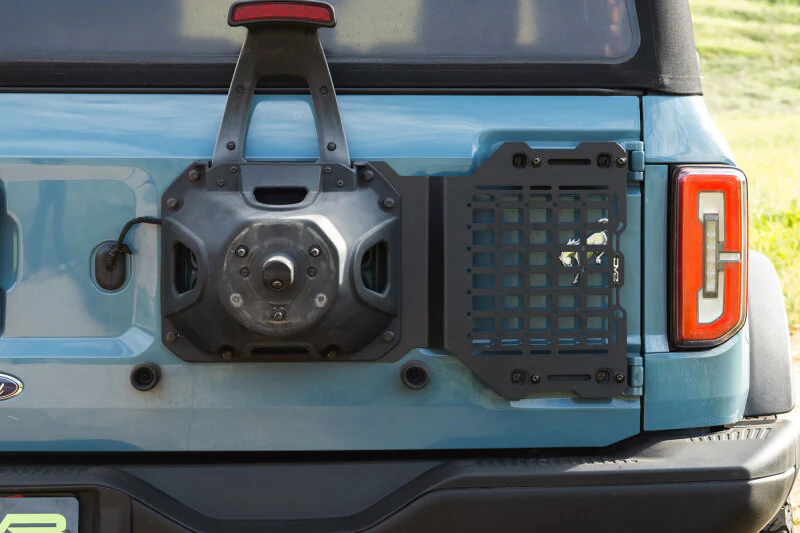 DV8 Offroad 2021-2025 Ford Bronco Tailgate Reinforcement Molle Panel - Image 13