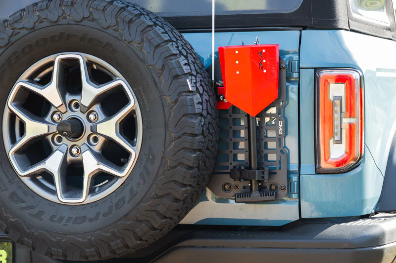 DV8 Offroad 2021-2025 Ford Bronco Tailgate Reinforcement Molle Panel - Image 3
