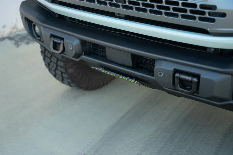 DV8 Offroad 2021 Ford Bronco Capable Bumper Slanted Front License Plate Mount - Image 12