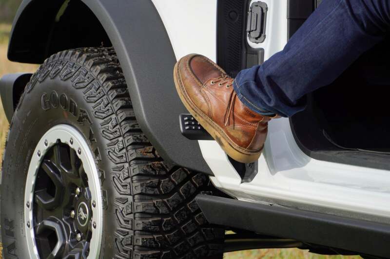 DV8 Offroad 2021+ Ford Bronco Foot Peg Pair - Black - Image 12