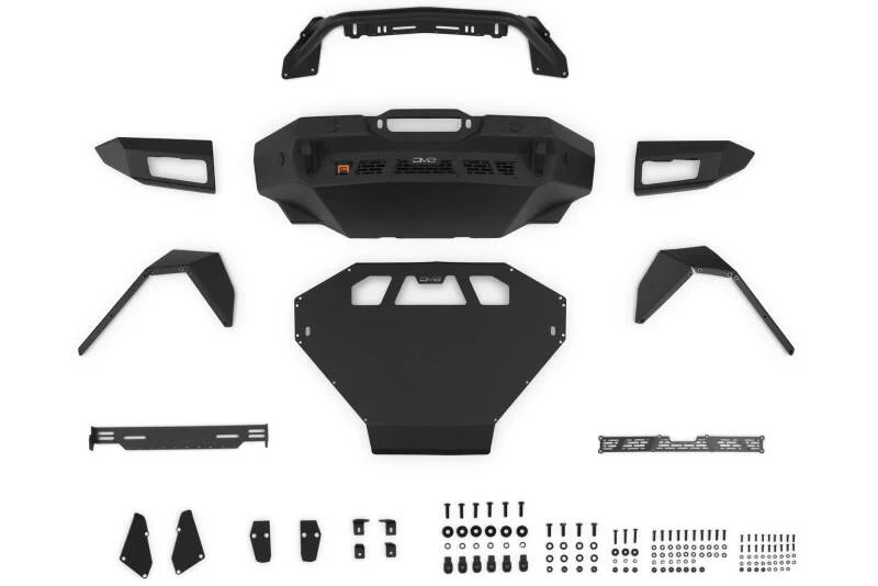 DV8 Offroad 2022+ Ford Bronco Raptor Spec Series Winch Front Bumper - Image 10