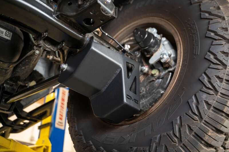 DV8 Offroad 2024 Toyota Tacoma Rear Shock & Link Skid Plates - Image 3