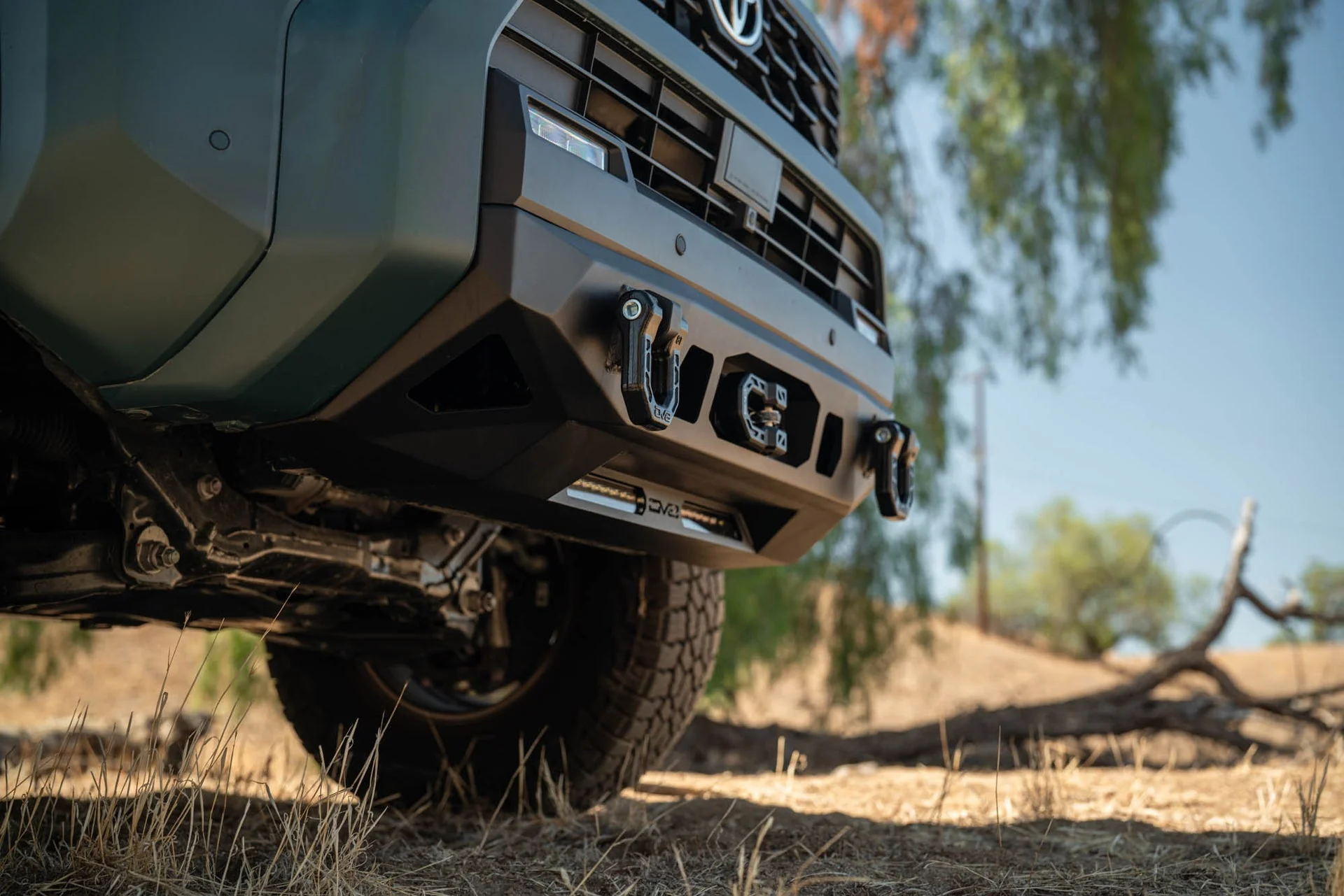 DV8 Offroad 2025 Toyota 4Runner Front Bumper w/ Centric Winch - Image 2