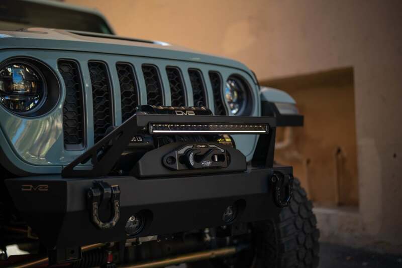 DV8 Offroad 20in Halo Elite Single Row Light Bar with Accent Light - White/Amber - Image 12