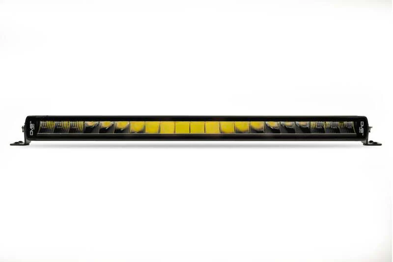 DV8 Offroad 20in Halo Elite Single Row Light Bar with Accent Light - White/Amber - Image 18