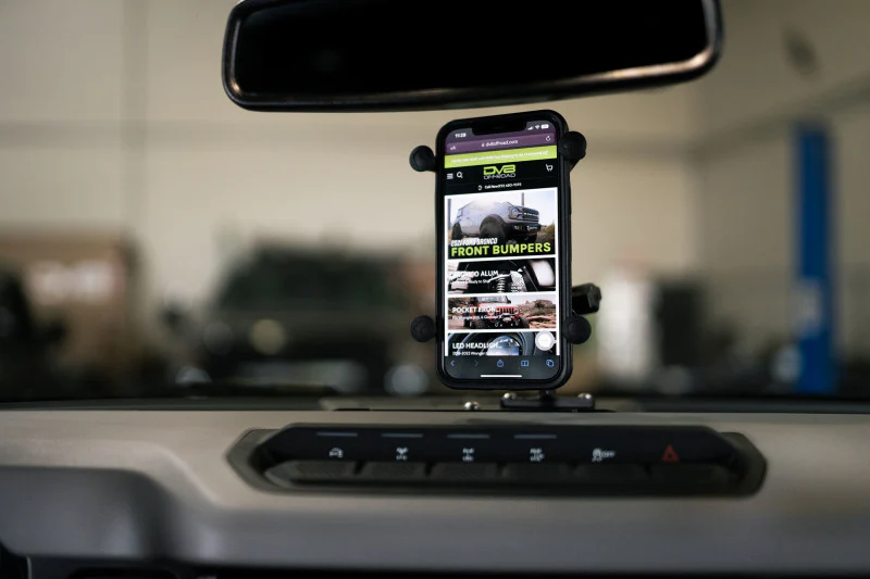 DV8 Offroad 21-23 Ford Bronco Digital Device Dash Mount - Image 8