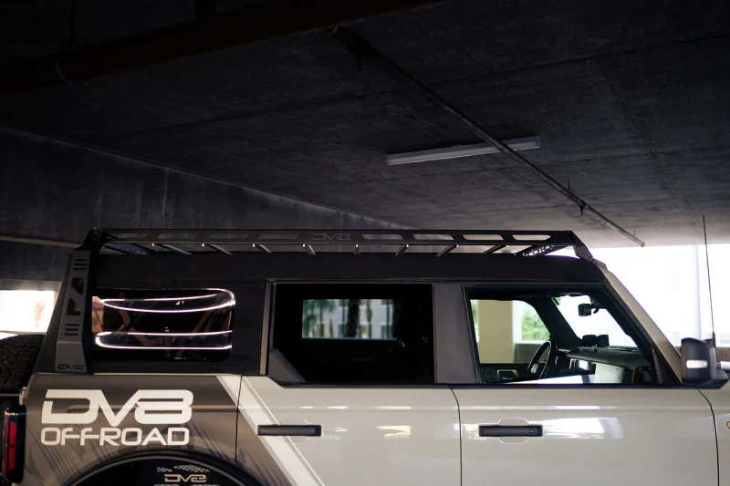DV8 Offroad 21-23 Ford Bronco Soft Top Roof Rack - Image 4
