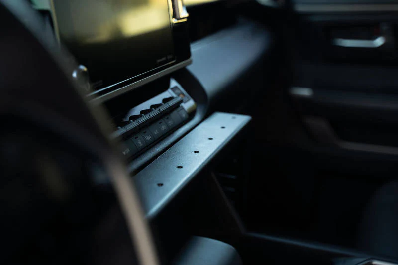 DV8 Offroad 22-23 Toyota Tundra Center Console Molle Panels/Device Mount - Image 14