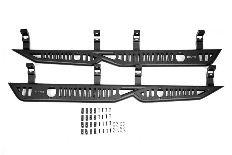 DV8 Offroad 23-24 Chevy Colorado OE Plus Side Steps - Black Steel - Image 4