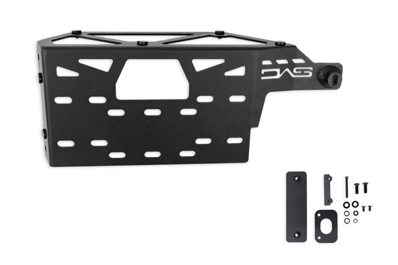 DV8 Offroad 25-26 Toyota 4Runner i-Force MAX Compressor Mount - Micro Texture Black Powder Coat - Image 2