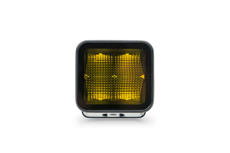 DV8 Offroad 3in Elite Series LED Amber Pod Light - Image 6
