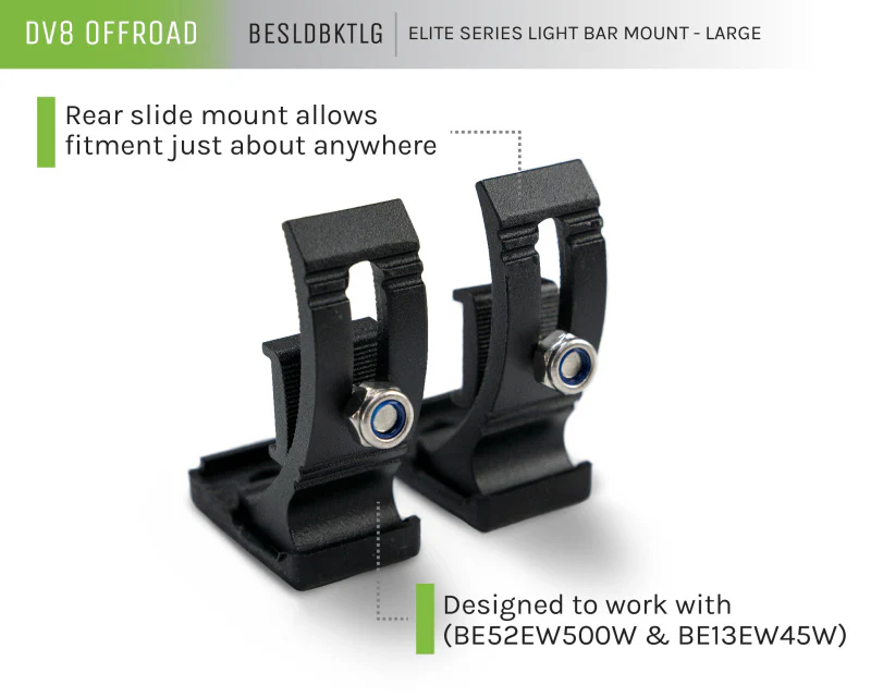 DV8 Offroad Elite Series Light Bar Mount for BE20EW105W - Image 12