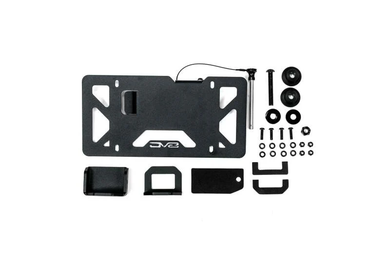 DV8 Offroad Universal Quick Release D-Ring License Plate Mount - Image 8