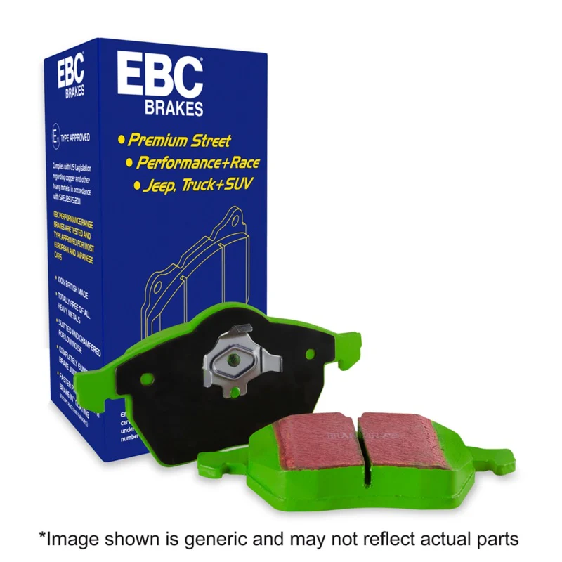 EBC 00-02 Ford Excursion 5.4 2WD Greenstuff Front Brake Pads - Image 5