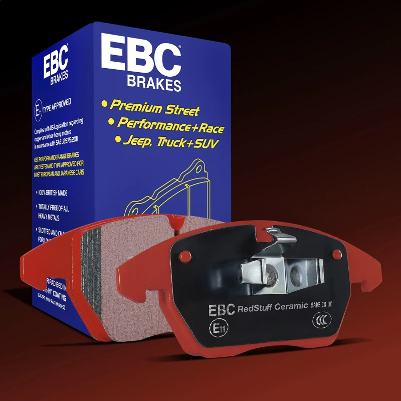 EBC 07-10 BMW X5 3.0 Redstuff Rear Brake Pads - Image 5