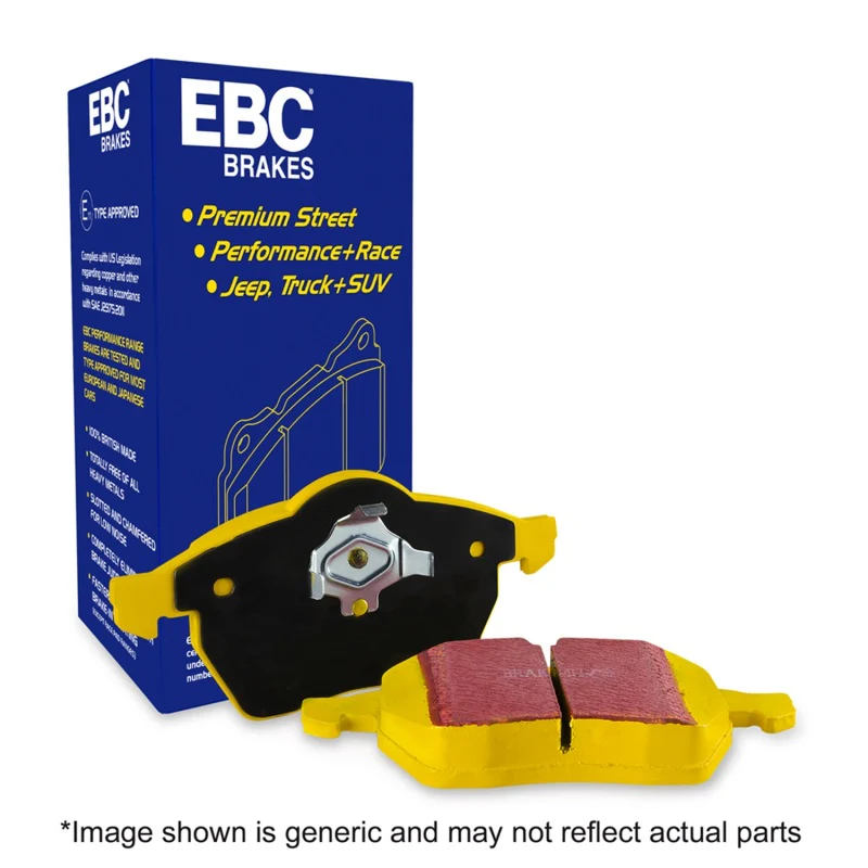 EBC 08-10 BMW M3 4.0 (E90) Yellowstuff Rear Brake Pads - Image 6