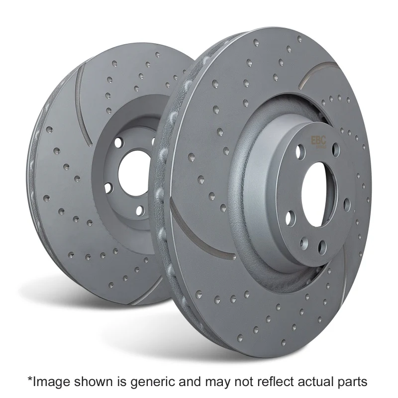 EBC 09-11 Audi A4 2.0 Turbo GD Sport Rear Rotors - Image 2
