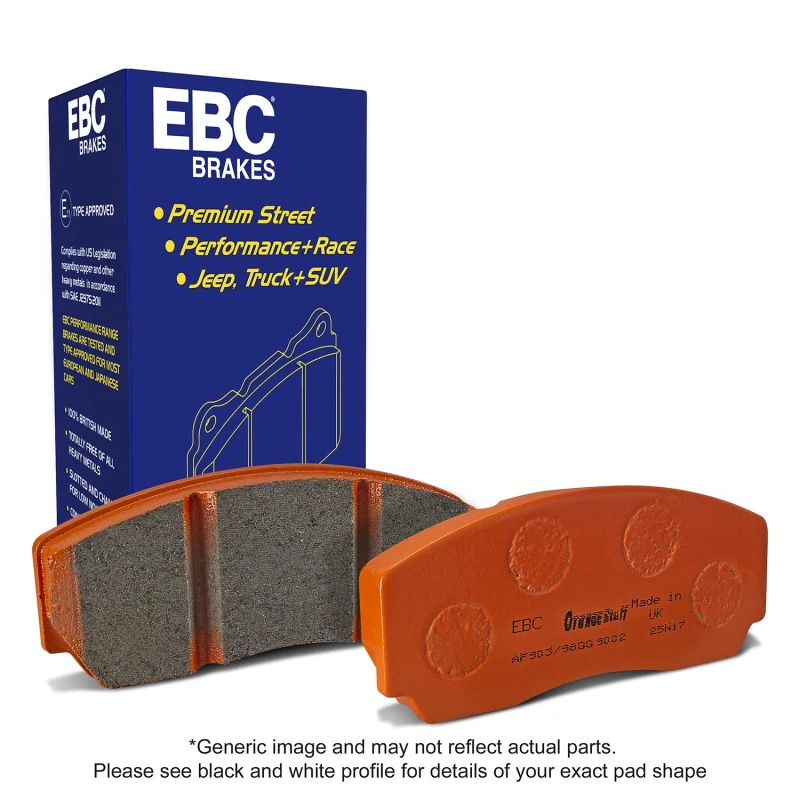 EBC 10+ Lexus GX460 4.6 Extra Duty Front Brake Pads - Image 4