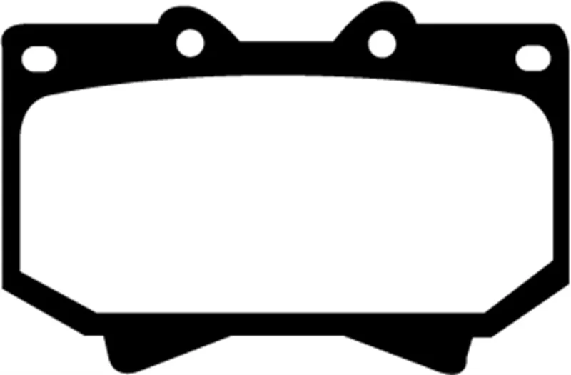 EBC 98-07 Lexus LX470 4.7 Greenstuff Front Brake Pads - Image 3