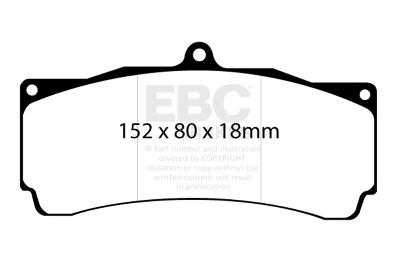 EBC Brakes Bluestuff Street and Track Day Brake Pads - Image 3