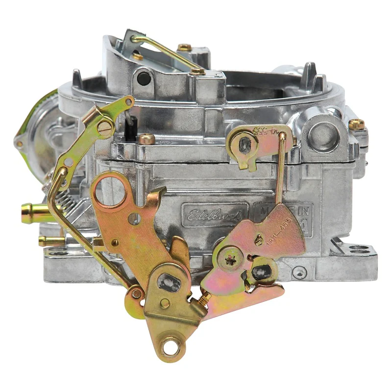 Edelbrock Carburetor Performer Series 4-Barrel 600 CFM Electric Choke Satin Finish - Image 7