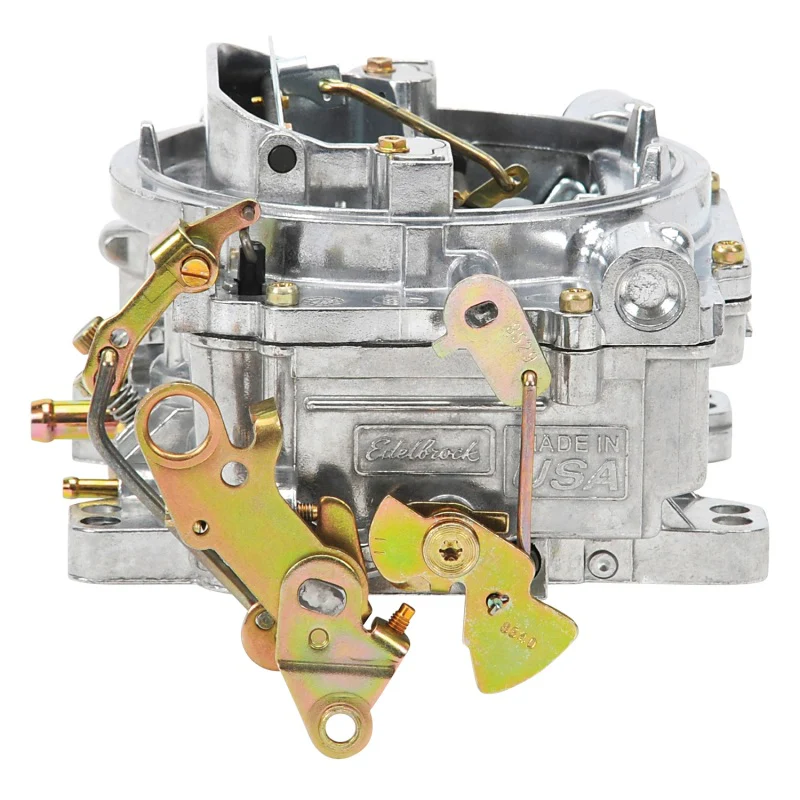Edelbrock Carburetor Performer Series 4-Barrel 600 CFM Manual Choke Satin Finish - Image 15
