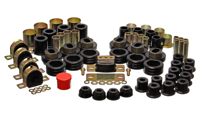 Energy Suspension 81-87 Chevy/GMC 2WD 1/2 Ton PickUp Black Hyper-flex Master Bushing Set - Image 2