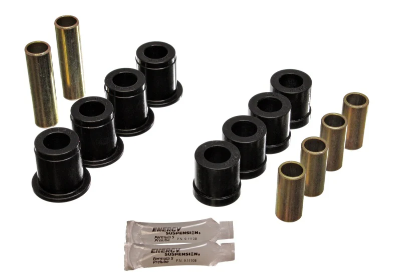Energy Suspension 87-95 Nissan Pathfinder 2WD/4WD Black Front Control Arm Bushing Set - Image 2