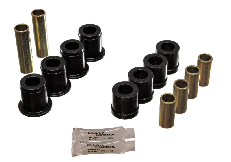 Energy Suspension 87-95 Nissan Pathfinder 2WD/4WD Black Front Control Arm Bushing Set - Image 3