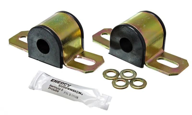 Energy Suspension 92-95 Honda Civic/CRX Black 22mm Front Sway Bar Bushings - Image 2