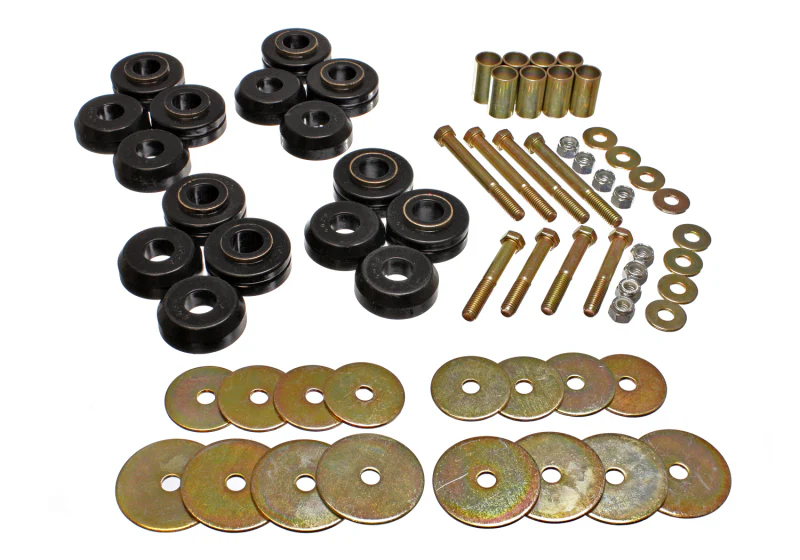 Energy Suspension Bronco Body Mount W/Hardware - Black - Image 2