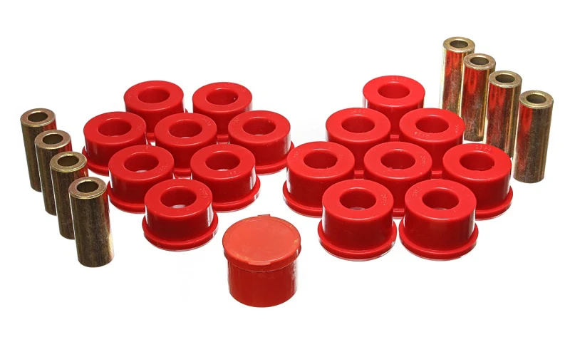 Energy Suspension Control Arm Bushings - Rear - Red - Image 3