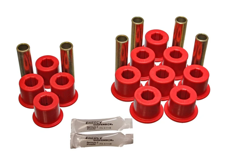 Energy Suspension Rear Spring Bushing Set - Red - Image 3