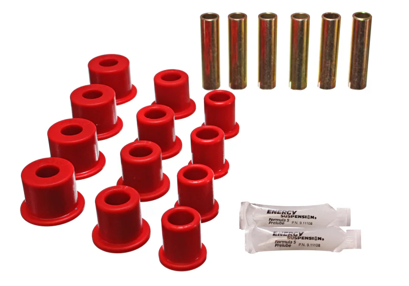 Energy Suspension Rear Spring Bushings - Red - Image 3
