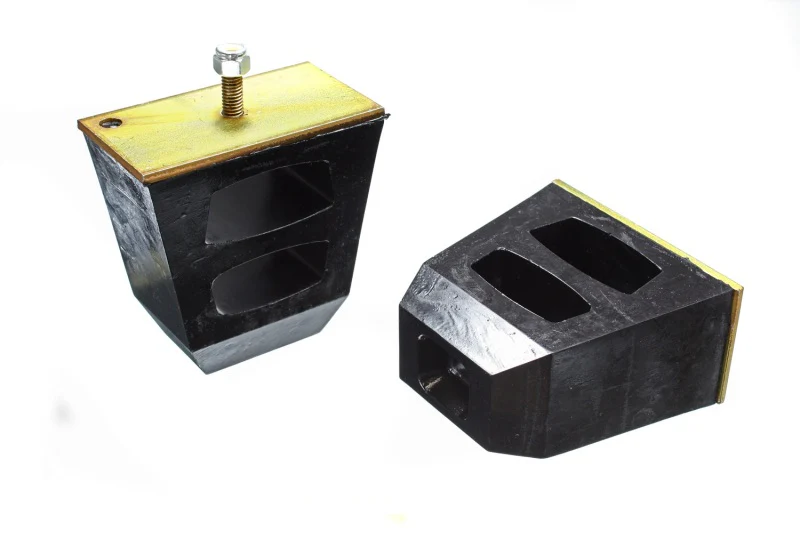 Energy Suspension Universal 4.5in Tall x 4.5in Long x 2.5in Wide Black Bump Stops (2 per set) - Image 3