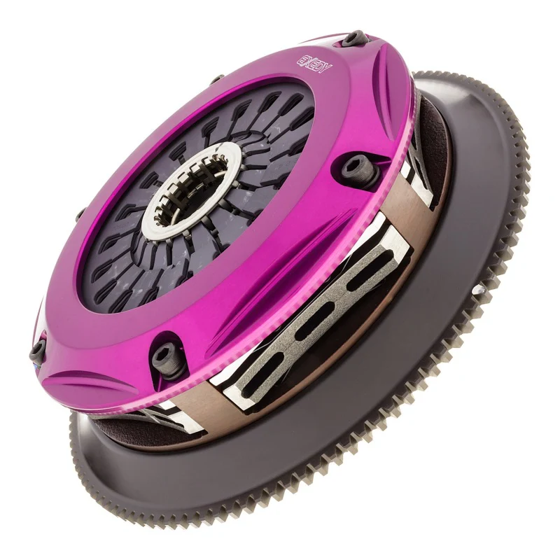 Exedy 1993-1994 Nissan Skyline GTR L6 Hyper Twin Cerametallic Clutch Sprung Center Disc Pull Type - Image 8
