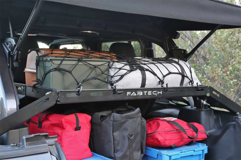 Fabtech 18-21 Jeep JL 4WD 4-Door Interior Cargo Rack - Image 3