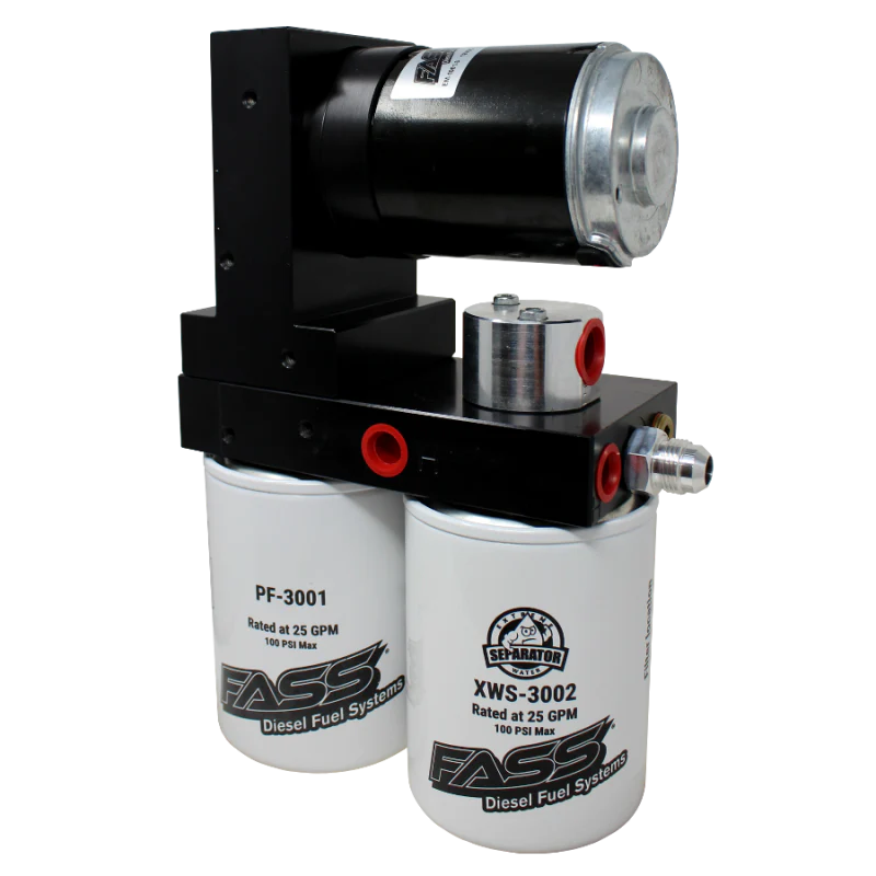 FASS 15-16 GM 2500/3500 Duramax 165gph Titanium Series Fuel Air Separation System TS C12 165G