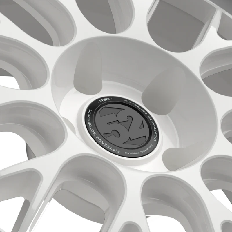 fifteen52 Holeshot RSR 19x9.5 5x114.3 38mm ET 73.1mm Center Bore Rally White - Image 4