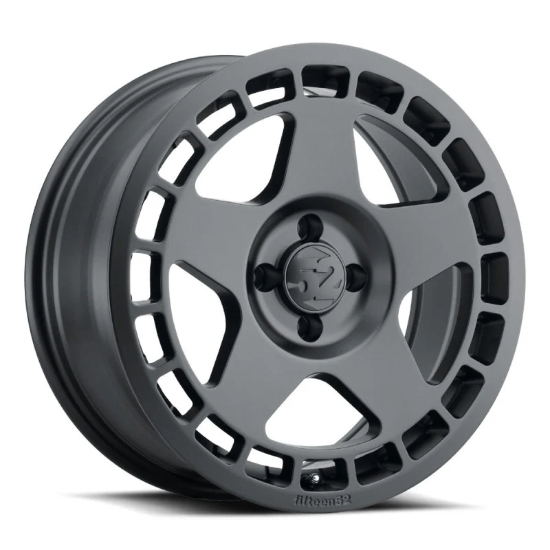 fifteen52 Turbomac 17x7.5 4x108 42mm ET 63.4mm Center Bore Asphalt Black Wheel - Image 3