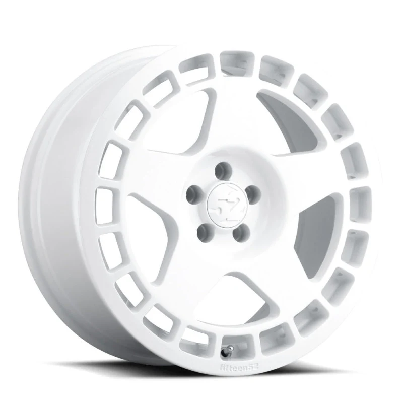 fifteen52 Turbomac 18x8.5 5x112 45mm ET 66.56mm Center Bore Rally White Wheel - Image 4