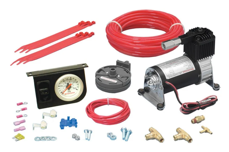 Firestone Level Command II Standard Duty Single Analog Air Compressor System Kit (WR17602158) - Image 2