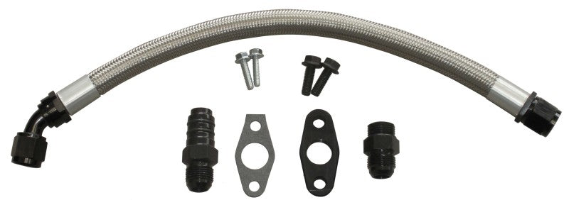 Fleece Performance Universal Cummins Turbo Drain Tube Kit (for 2nd Gen Swaps) - Image 7