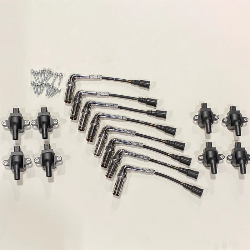 Ford Racing 20-22 Super Duty 7.3L Gas Ignition Coil & Wire - Set of 8 - Image 2