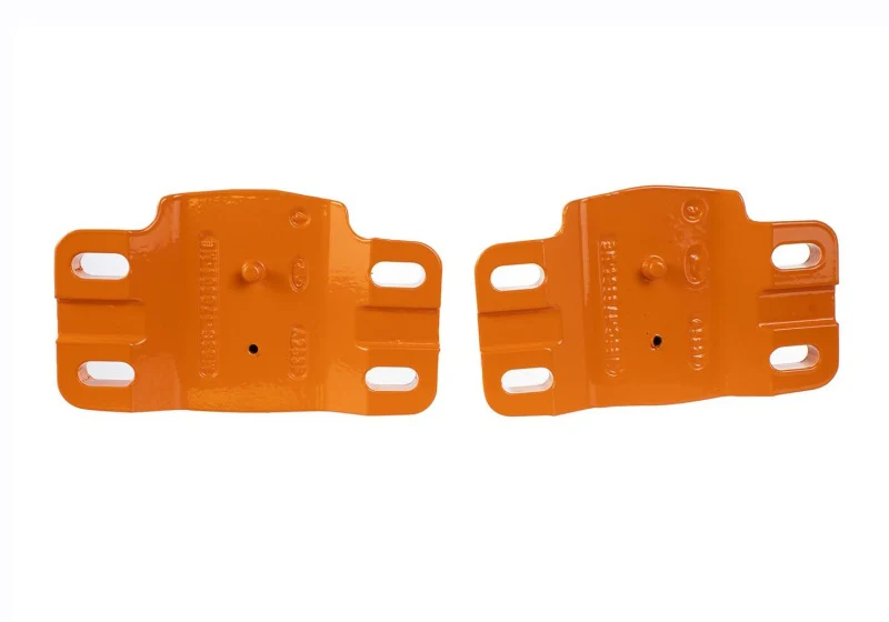 Ford Racing 2021+ Bronco Front Bumper Tow Hooks - Orange (Pair) - Image 3